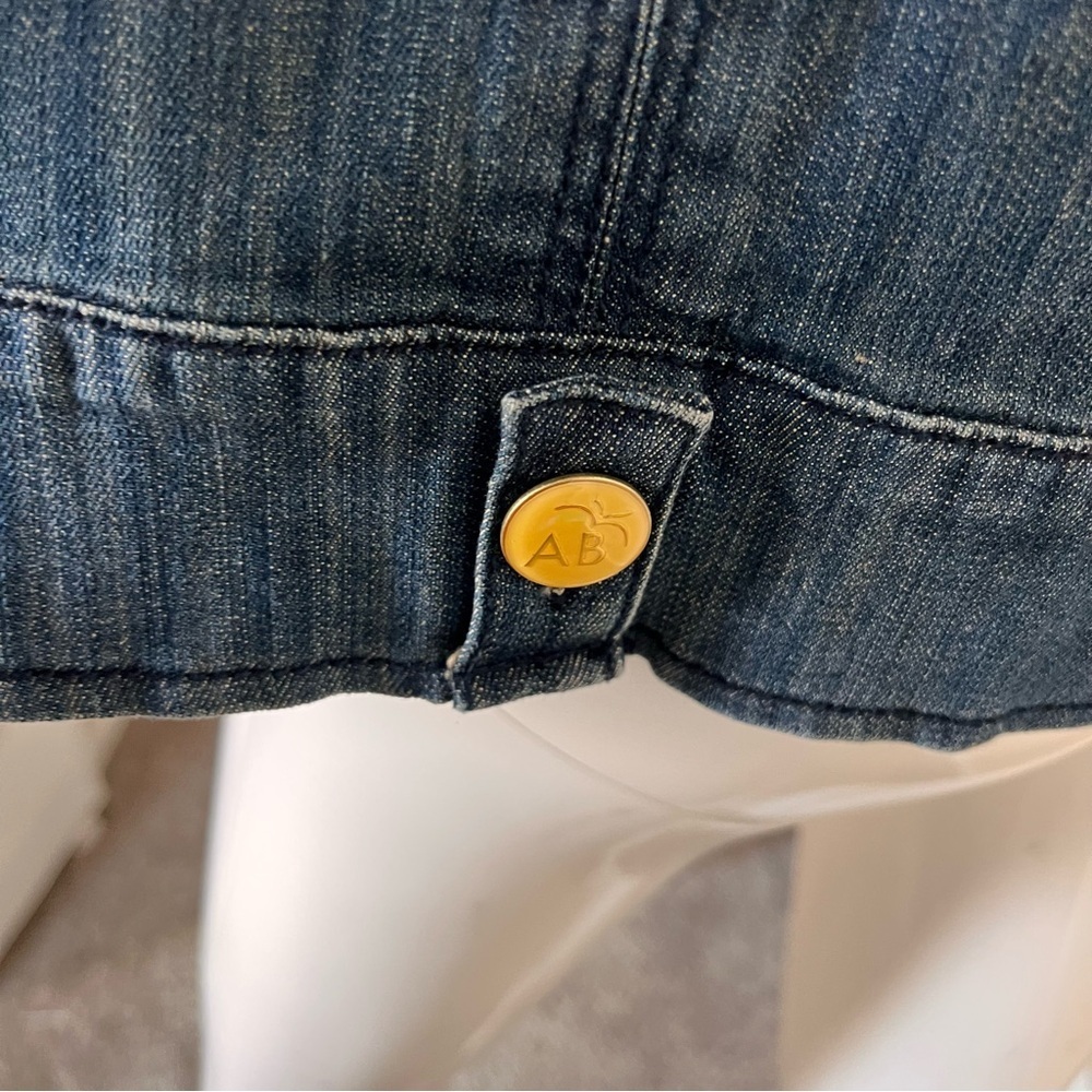 Vintage Apple Bottoms Denim Jacket with Yellow Signature Buttons - Picture 12 of 15